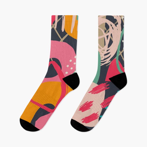 Item preview, Abstract shapes pattern designed and sold by Funwaytrend.