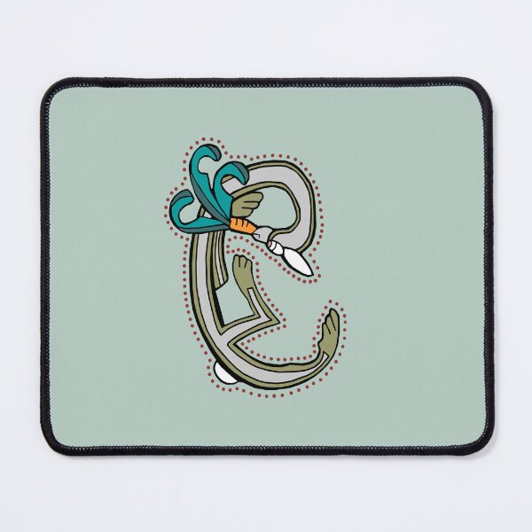 Item preview, Medieval Letter C Rabbit 2024 designed and sold by Donnahuntriss.