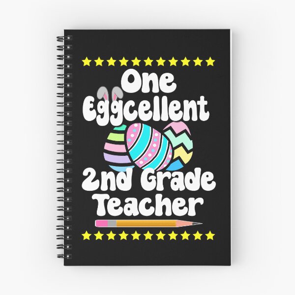 Item preview, One Eggcellent 2nd Second Grade Teacher Happy Easter Hoppy Egg Bunny Tutor designed and sold by FlorenciaBliss.