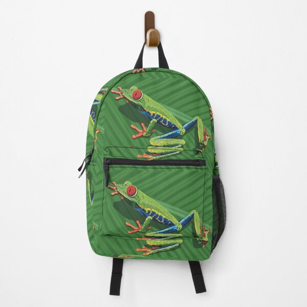 Item preview, Red Eyed Tree Frog on a Leaf designed and sold by Catherine Harrison.