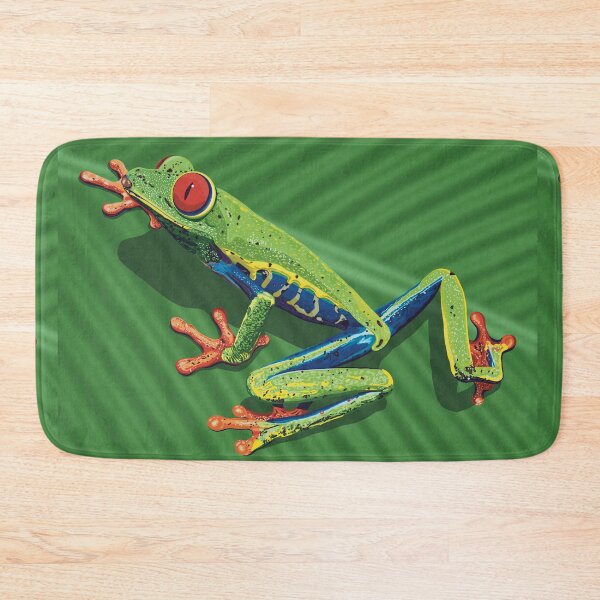 Item preview, Red Eyed Tree Frog on a Leaf designed and sold by Catherine Harrison.