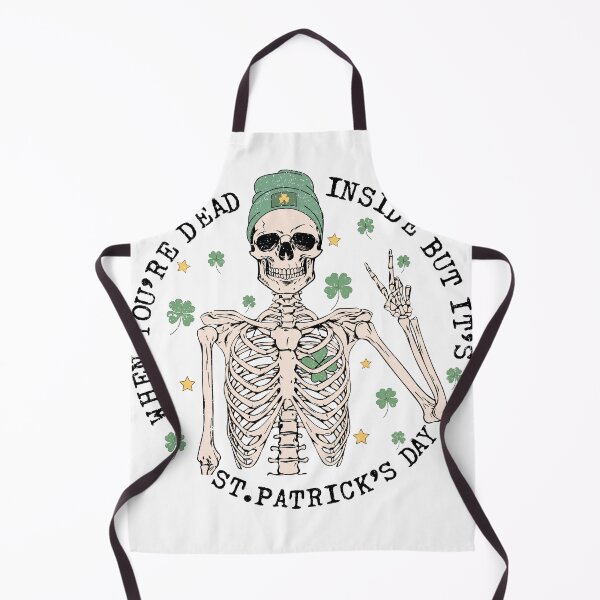 Item preview, When you're dead inside but it's st. Patrick's day designed and sold by OfftopSocial.