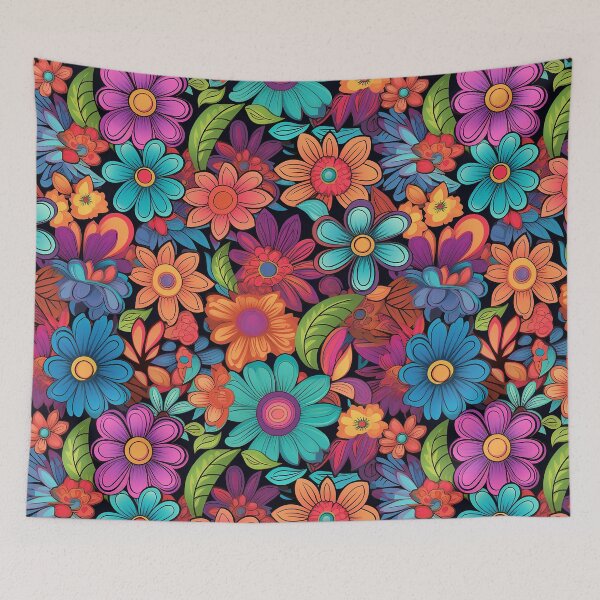 Item preview, Cute Blossom Easter Flower Good Friday Happy Easter Pattern designed and sold by RoyalStarsPatts.