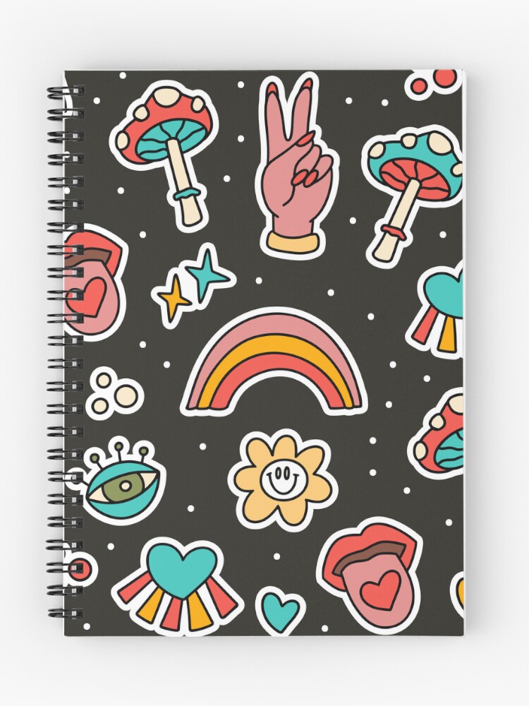 Thumbnail 1 of 3, Journal, Funky Pattern designed and sold by Funwaytrend.