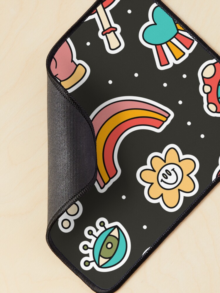 Thumbnail 2 of 5, Mouse Pad, Funky Pattern designed and sold by Funwaytrend.