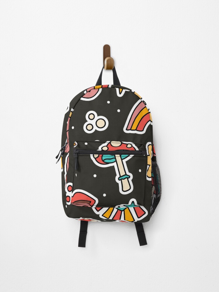 Thumbnail 1 of 3, Backpack, Funky Pattern designed and sold by Funwaytrend.