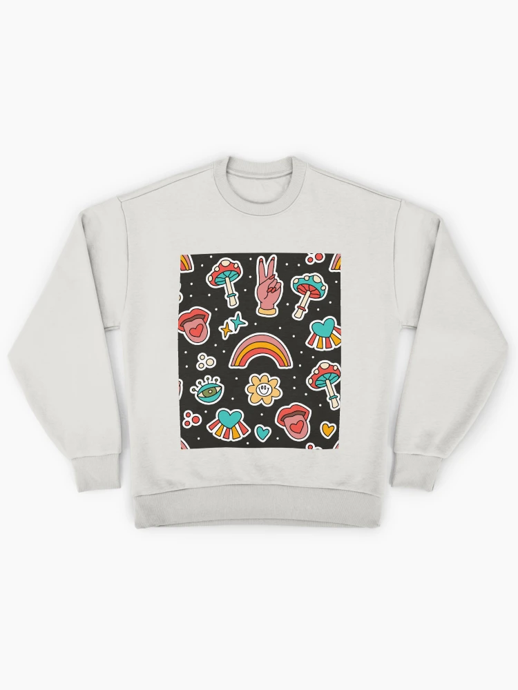 Thumbnail 1 von 6, Premium Oversized Pullover, Funky Pattern designt und verkauft von Funwaytrend.