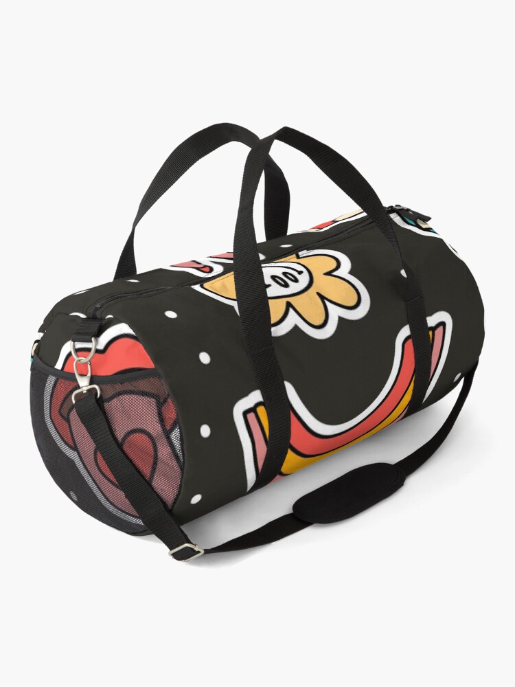 Thumbnail 2 of 3, Duffle Bag, Funky Pattern designed and sold by Funwaytrend.