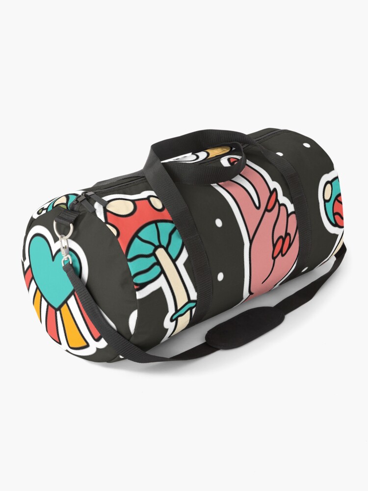 Thumbnail 1 of 3, Duffle Bag, Funky Pattern designed and sold by Funwaytrend.