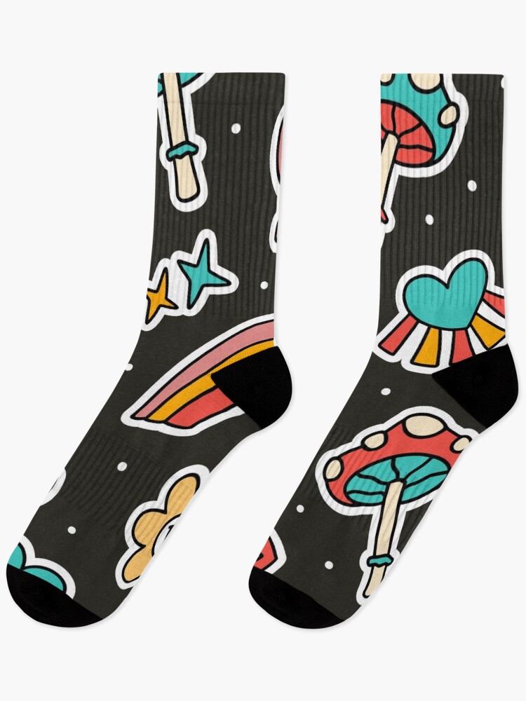 Thumbnail 1 of 5, Socks, Funky Pattern designed and sold by Funwaytrend.