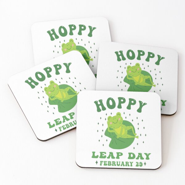 Item preview, Hoppy Leap Day February 29 Birthday Celebration | Unique Frog Design designed and sold by CALMEVO.