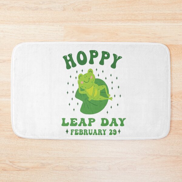 Item preview, Hoppy Leap Day February 29 Birthday Celebration | Unique Frog Design designed and sold by CALMEVO.