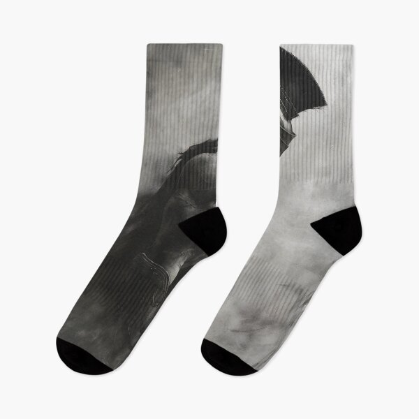 Item preview, Black and white charcoal sketch of a Roman gladiator designed and sold by dcrc.