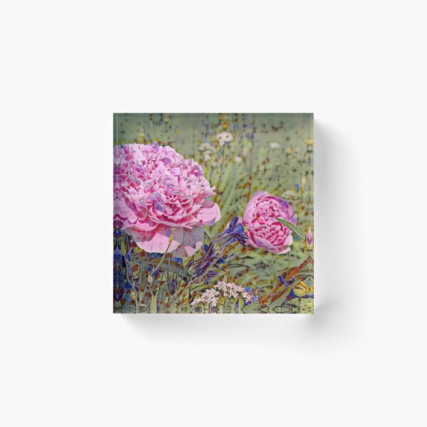 Item preview, Peonies with Enhancement designed and sold by mahnkephotos.