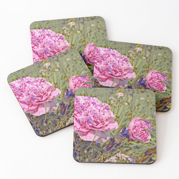 Item preview, Peonies with Enhancement designed and sold by mahnkephotos.