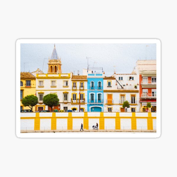 Item preview, Streets of Seville, Spain designed and sold by AM FineArtPrints.