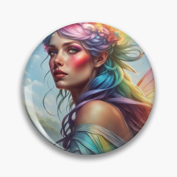 Item preview, Goddess of the rainbow designed and sold by Jenswhim.