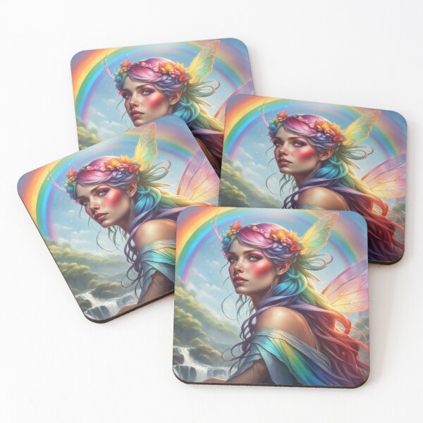 Item preview, Goddess of the rainbow designed and sold by Jenswhim.