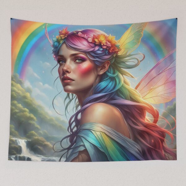 Item preview, Goddess of the rainbow designed and sold by Jenswhim.