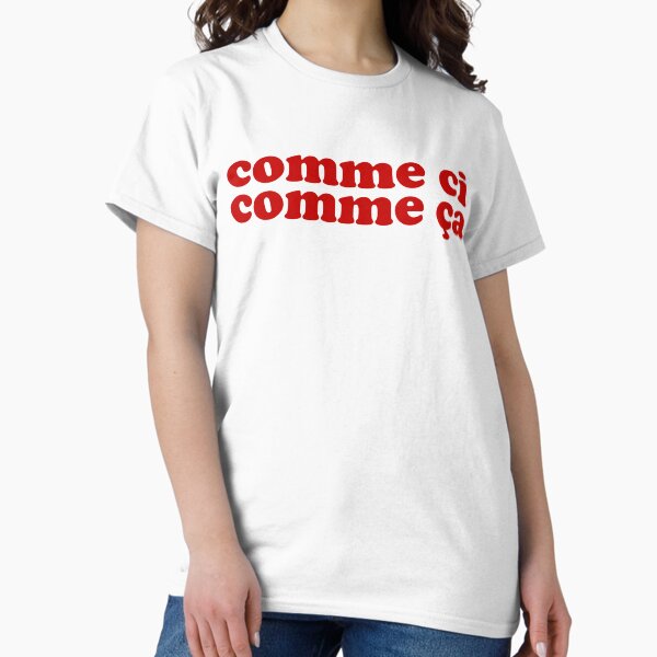 Artikel-Vorschau von Comme Çi, Comme Ça - Französische Ausdrücke, designt und verkauft von Francophile.