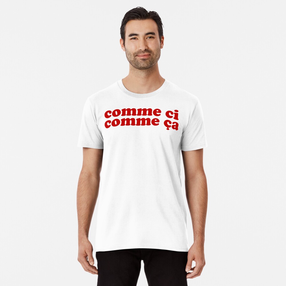 Comme Ci Comme Ca French expressions Pullover Hoodie for Sale by Francophile Redbubble