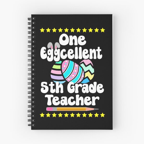Item preview, One Eggcellent 5th Fifth Grade Teacher Happy Easter Hoppy Egg Bunny Tutor designed and sold by FlorenciaBliss.