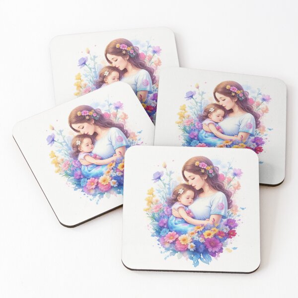 Item preview, A Mother's Love: A Heartwarming Depiction of the Bond Between a Mother and Child designed and sold by Neeanee.