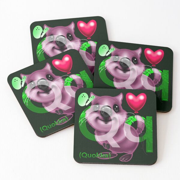 Item preview, Weird Animals A-Z Quokka designed and sold by MetroInk.