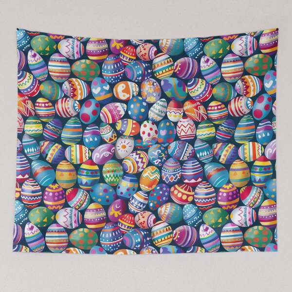 Item preview, Cute Easter Eggs Hunt - Happy Resurrection Day- Easter Pattern designed and sold by RoyalStarsPatts.