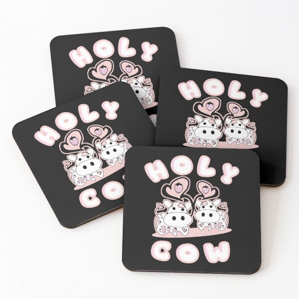 Item preview, Holy cow strawberry kawaii style funny designed and sold by vibeno1.