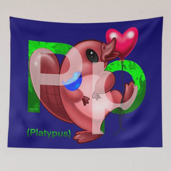 Item preview, Weird Animals A-Z Platypus designed and sold by MetroInk.