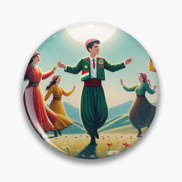 Item preview, Kurds dancing on the mountain  designed and sold by Feathers51.