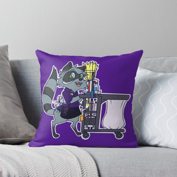 Item preview, Housekeeping Racoon designed and sold by EternalBlossom1.