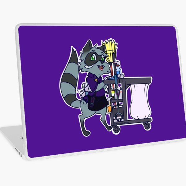 Item preview, Housekeeping Racoon designed and sold by EternalBlossom1.