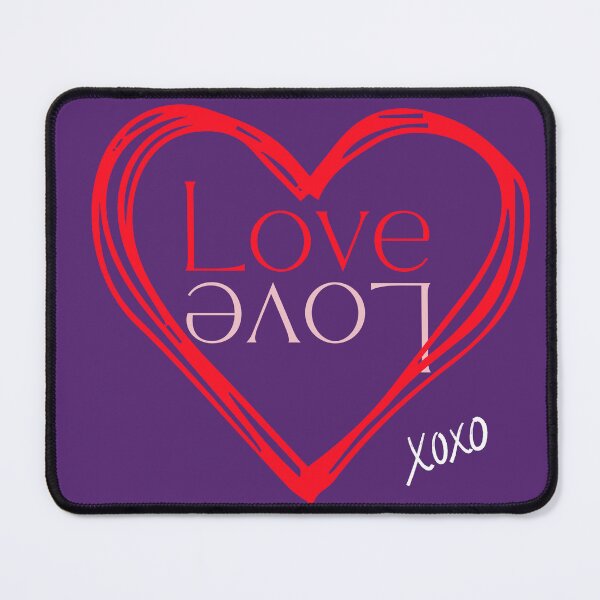 Item preview, Love-Love XOXO Girly Red Heart Print Logo designed and sold by BLTD.Global Revolution.