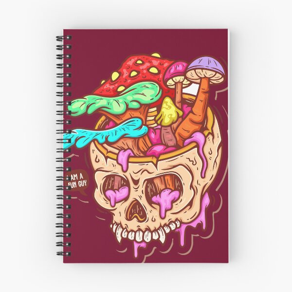Item preview, Moldy Mushroom Skull designed and sold by The  Qash.