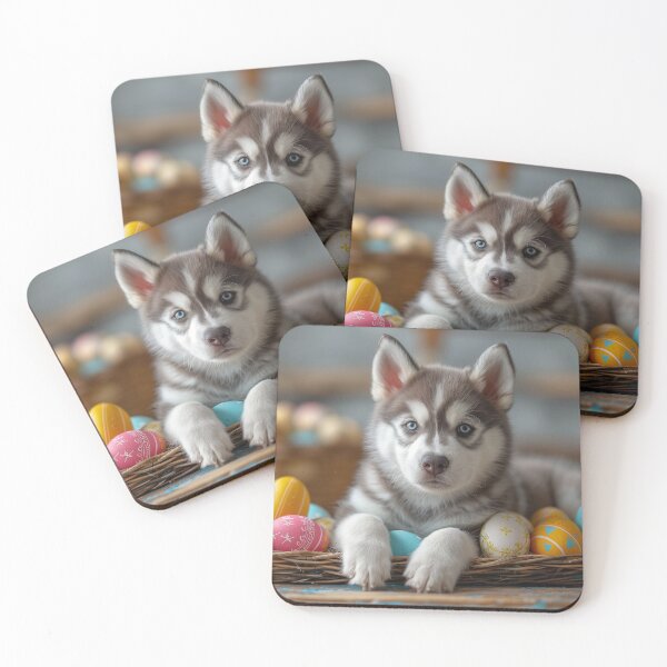 Item preview, Husky Hues of Easter designed and sold by DigitalDoghouse.