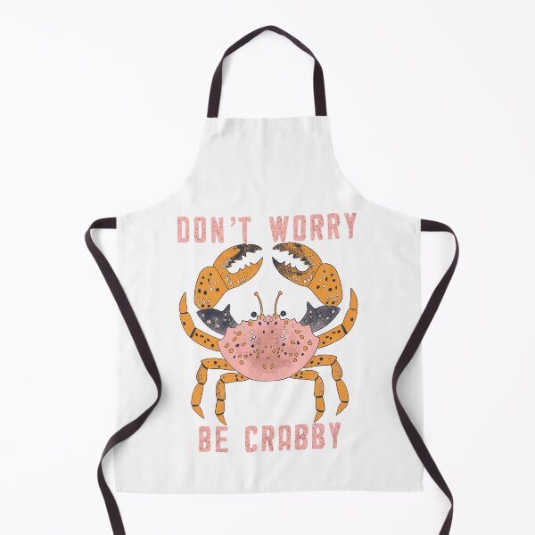 Item preview, Don’t Worry, Be Crabby - Seaside Charm designed and sold by MindFulStudios.
