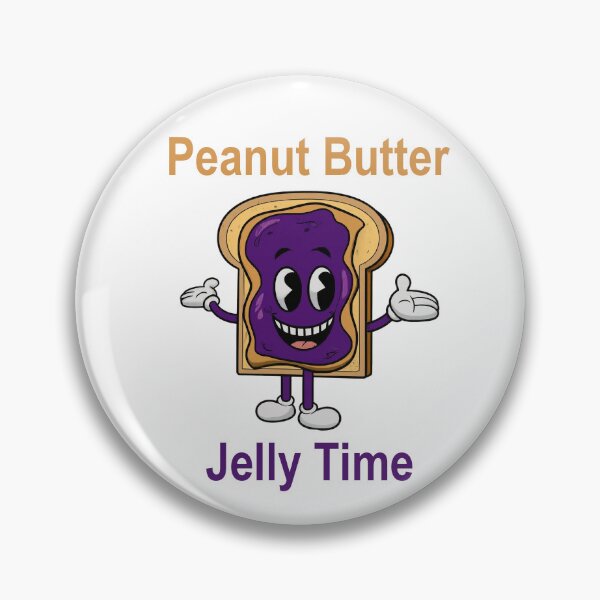 Item preview, Peanut Butter Jelly Time Funny designed and sold by Blackbeardghost.