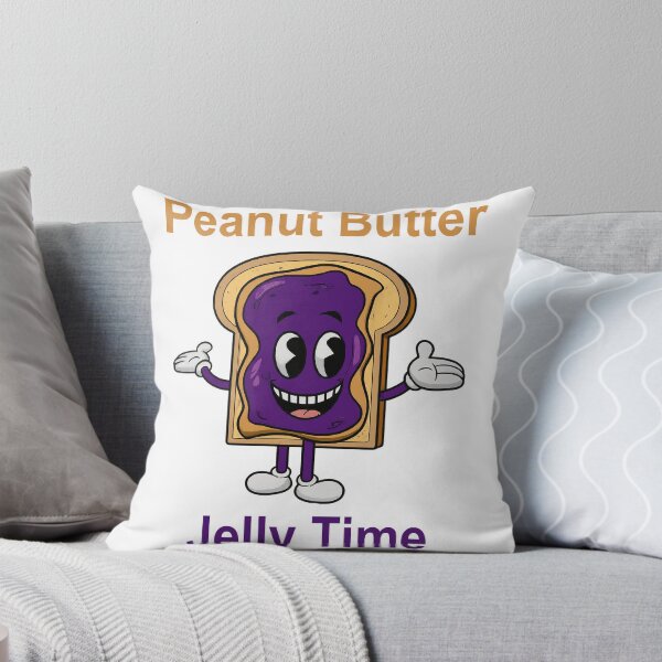 Item preview, Peanut Butter Jelly Time Funny designed and sold by Blackbeardghost.