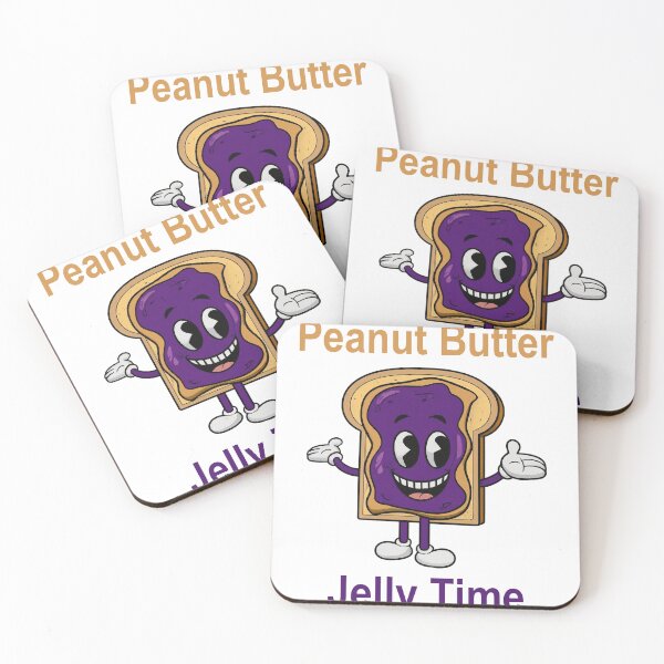 Item preview, Peanut Butter Jelly Time Funny designed and sold by Blackbeardghost.