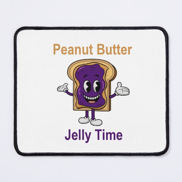 Item preview, Peanut Butter Jelly Time Funny designed and sold by Blackbeardghost.