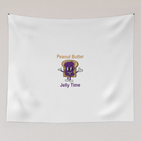 Item preview, Peanut Butter Jelly Time Funny designed and sold by Blackbeardghost.