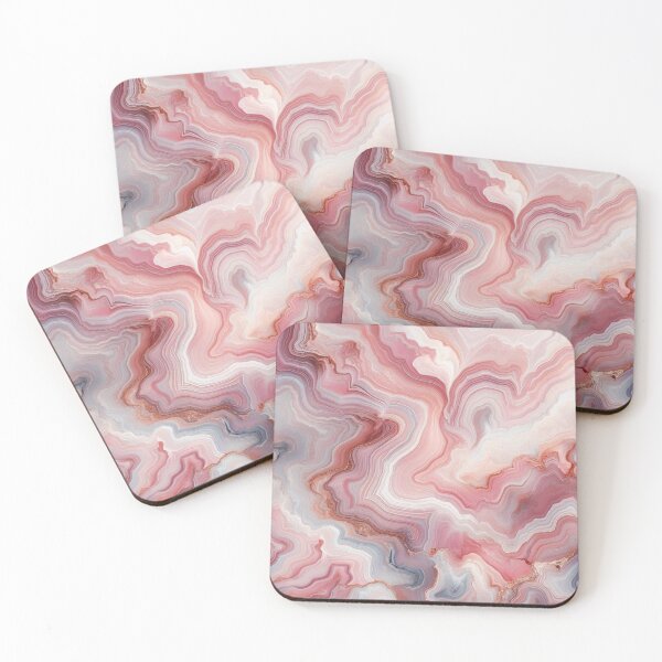 Item preview,  Pink Rock Agate Mineral Crystals Pattern designed and sold by MandyLS24.
