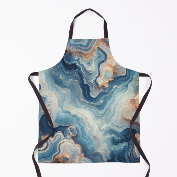 Item preview, Blue Teal Rock Agate Mineral Crystals Pattern designed and sold by MandyLS24.