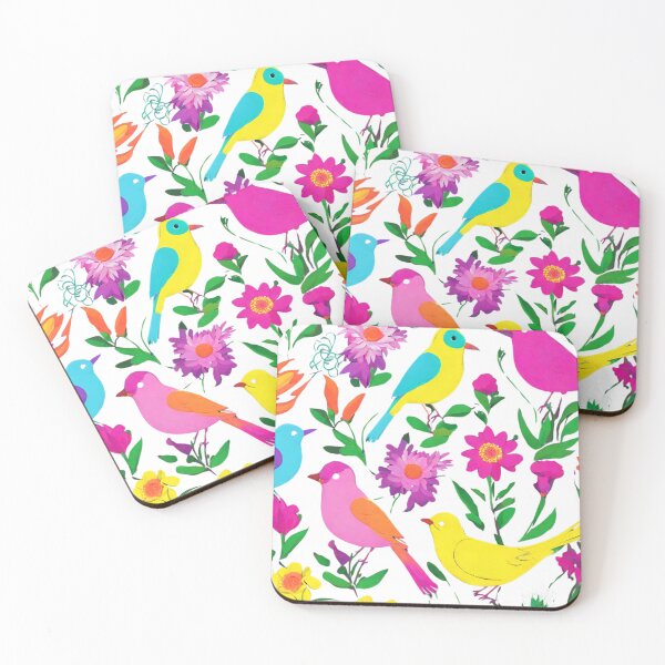 Item preview, Birds of paradise Bird lovers pattern designed and sold by CyberArtistOne.