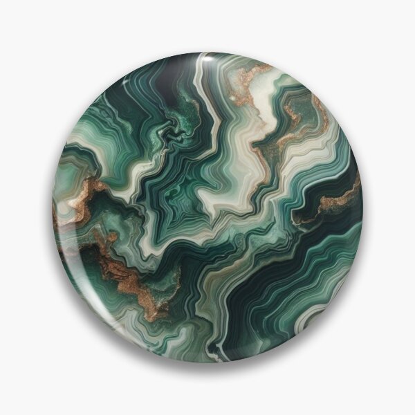 Item preview, Green Rock Agate Mineral Crystals Pattern designed and sold by MandyLS24.