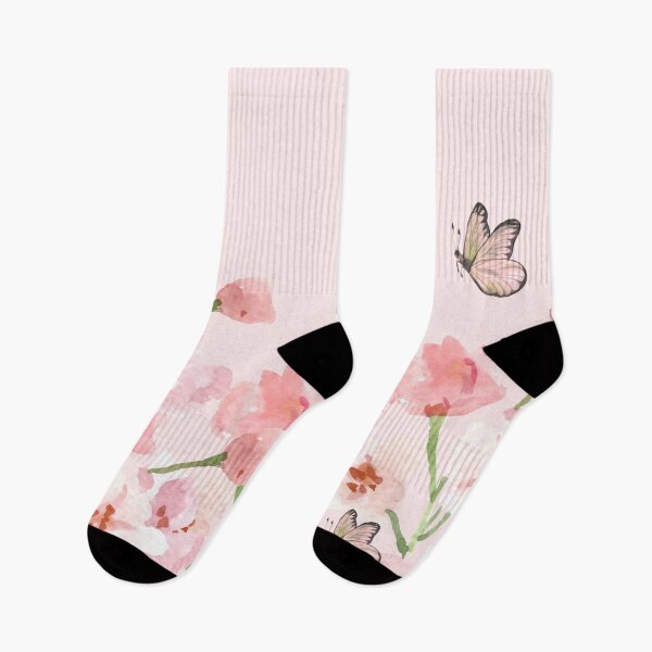 Item preview, Pink Flowers, Pink Butterflies # designed and sold by Asmaa Abdul-Azim.