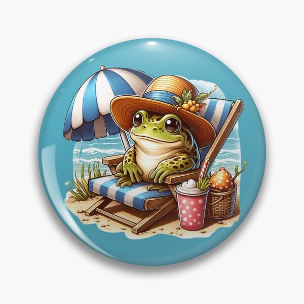 Item preview, Toad on a sunny day on the beach. designed and sold by moni0490.