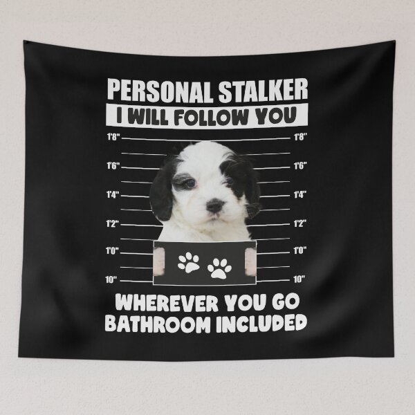 Item preview, Funny Personal Stalker Dog Cavapoo Owner Gift designed and sold by PRINTED ..